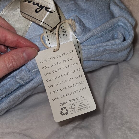 NEW in package P.J. Salvage powder blue towel wrap - Picture 7 of 7